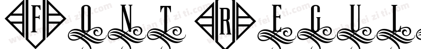 Font RegularVersion字体转换